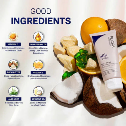 (Buy 1 Get 1 Free) Flicka 3-in-1 Silk Touch Primer For Flawless Makeup